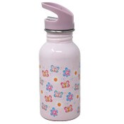 Wholesale - 16oz Kids S.Steel Hydration Bottle - Butter ï¬‚ies C/P 24, UPC: 196979116177